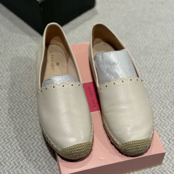 Like New Leather Kate Spade Espadrilles - Picture 4 of 7